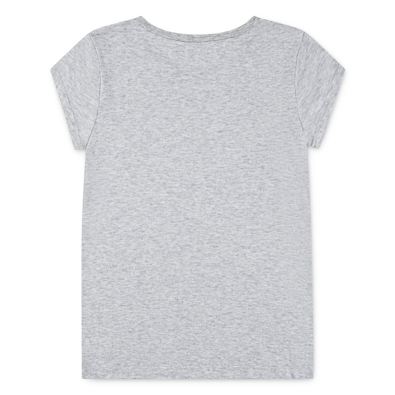Abercrombie T-shirt hjerte light grey heather