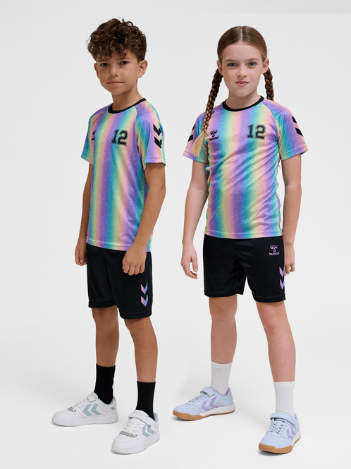 Hovedbilde hmlShimmer fotball sett pink-a-boo