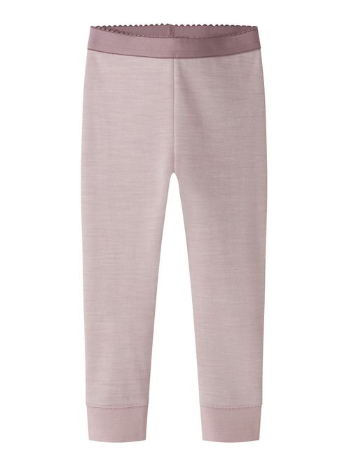 Hovedbilde Name It Wuppo ull/bomull legging violet ice