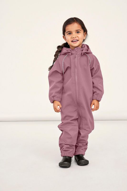 Name It Alfa softshell dress wistful mauve 