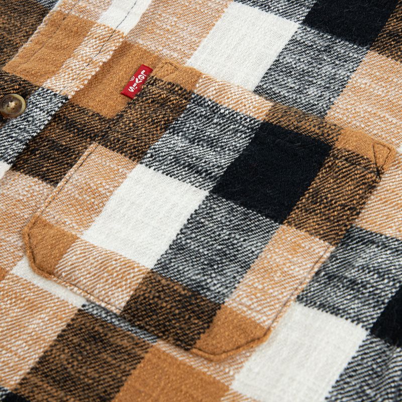 Levi`s Flanell skjorte jet black