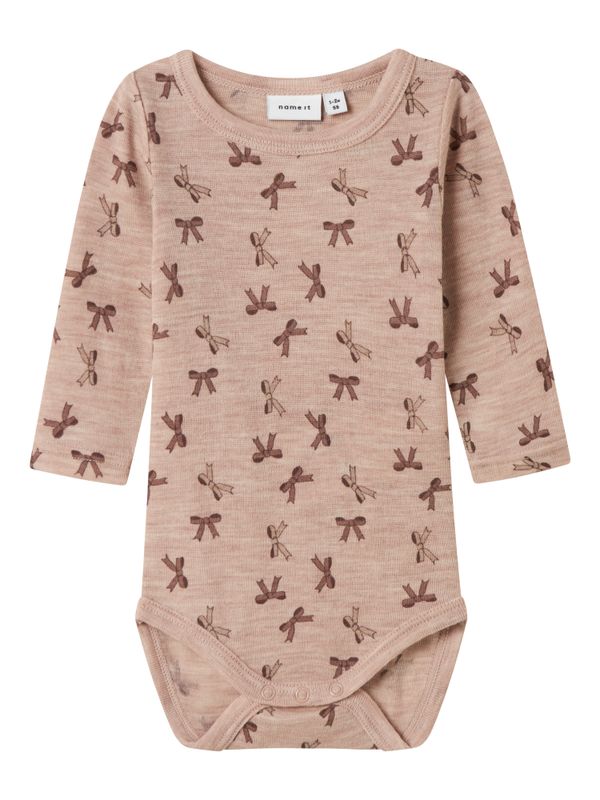 Name It Wang ull body shadow gray sløyfe