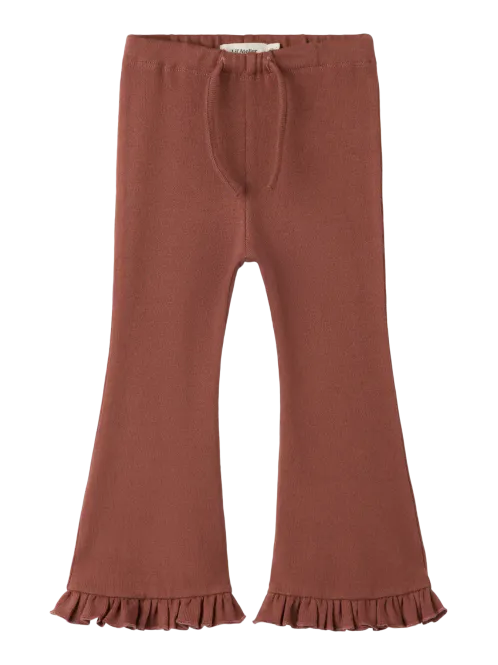 Hovedbilde Lil`Atelier Thoro bootcut bukse mahogany