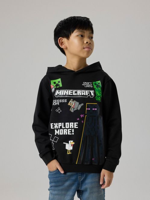 Hovedbilde Name It Minecraft Ju hettegenser black