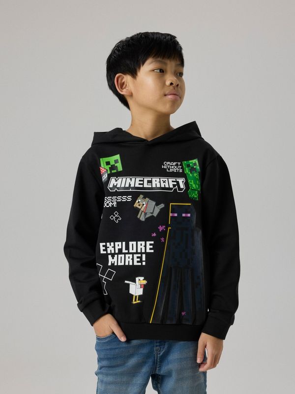 Name It Minecraft Ju hettegenser black