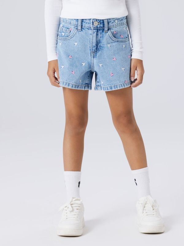 NI Denim shorts Bella hjerter
