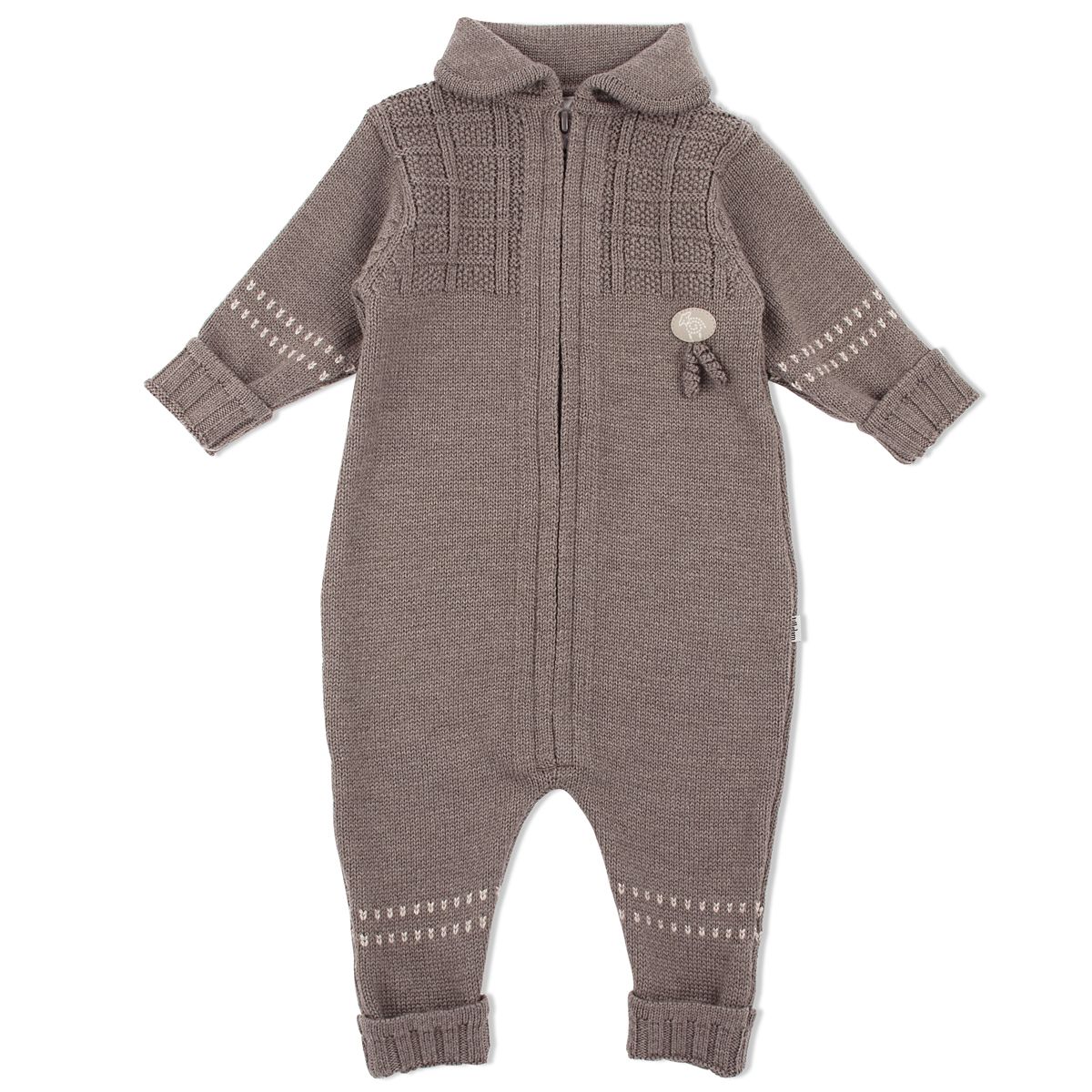 Lillelam Sparkedress ull classic brun