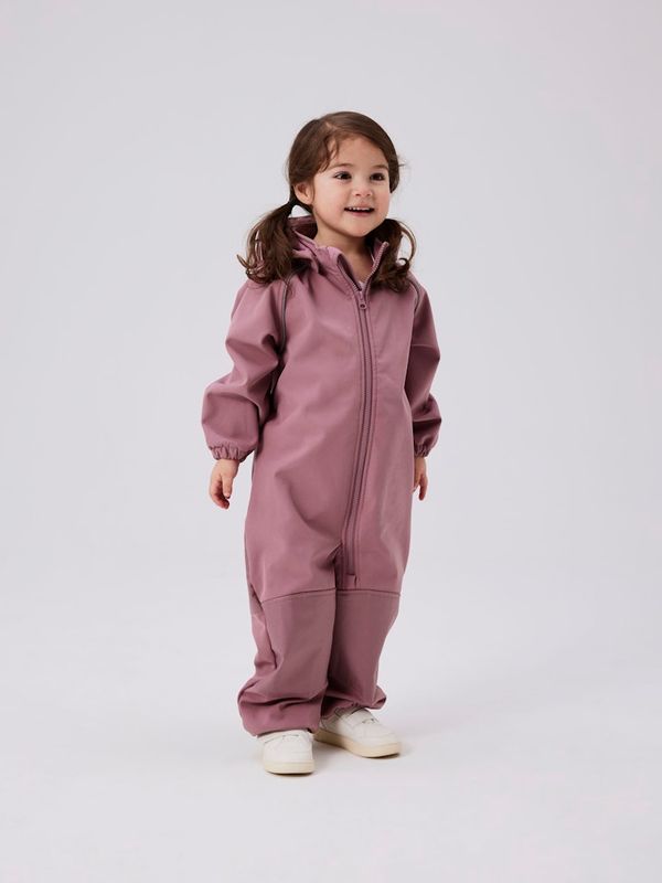 Name It Alfa softshell dress wistful mauve 
