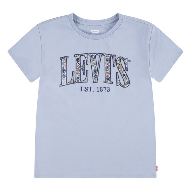 Hovedbilde Levi`s T-shirt blomst skrift logo kentucky blue