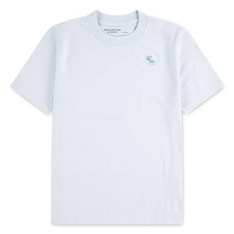 Abercrombie T-shirt chest logo ballad blue