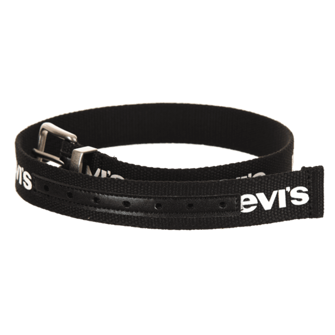 Hovedbilde Levi`s Nylon belte logo black