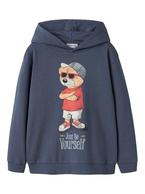 Hovedbilde Name It Dobs hettegenser Vintage indigo