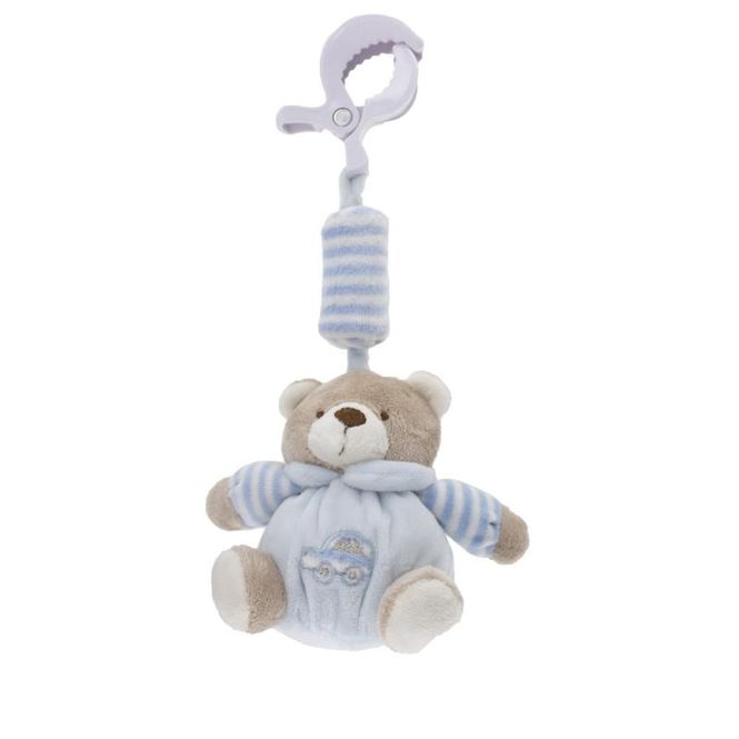Hovedbilde PK Tinka Rangle bamse med klype blå