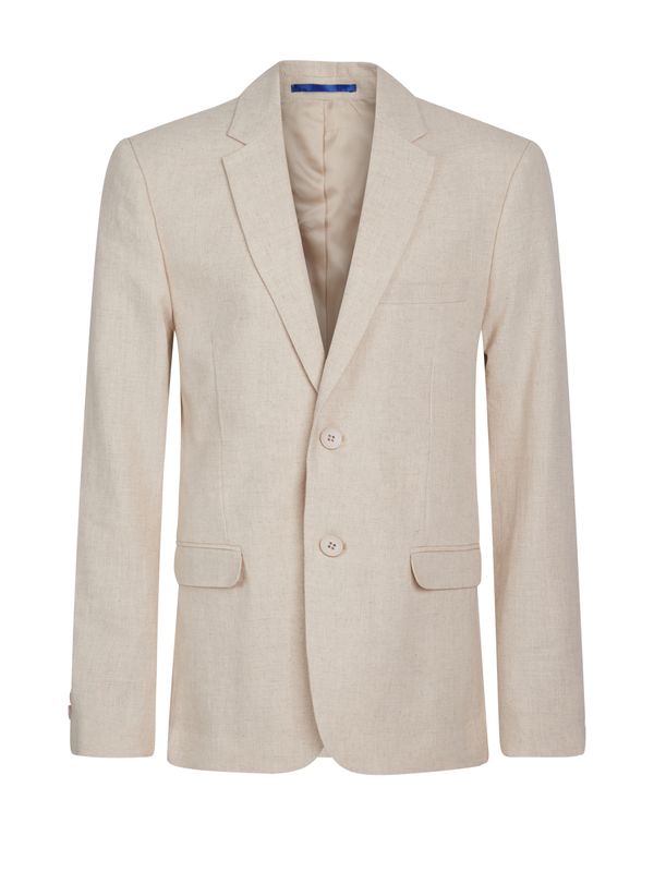 Formèl Grunt Kalle lin dressjakke beige