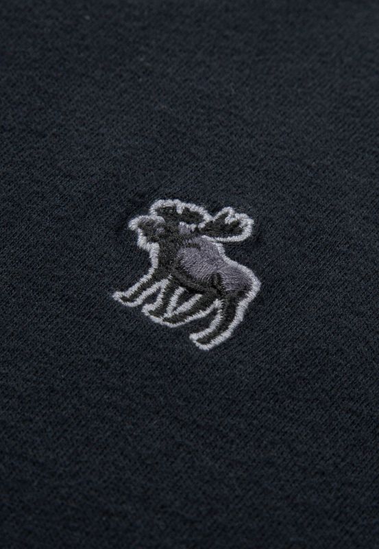 Abercrombie T-shirt chest logo anthracite
