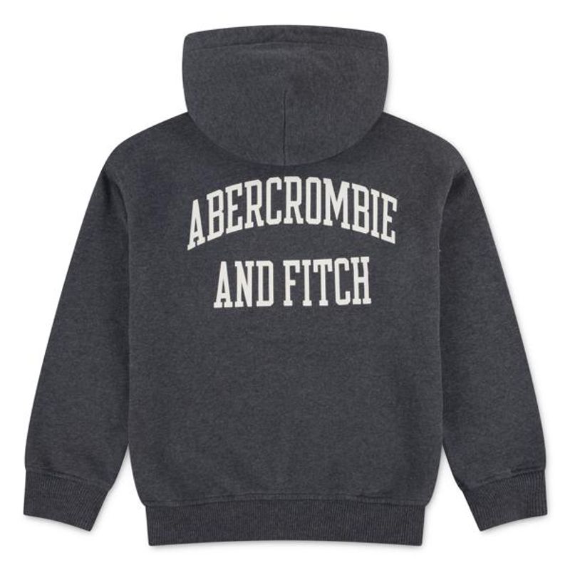Abercrombie Hettegenser backprint anthracite 
