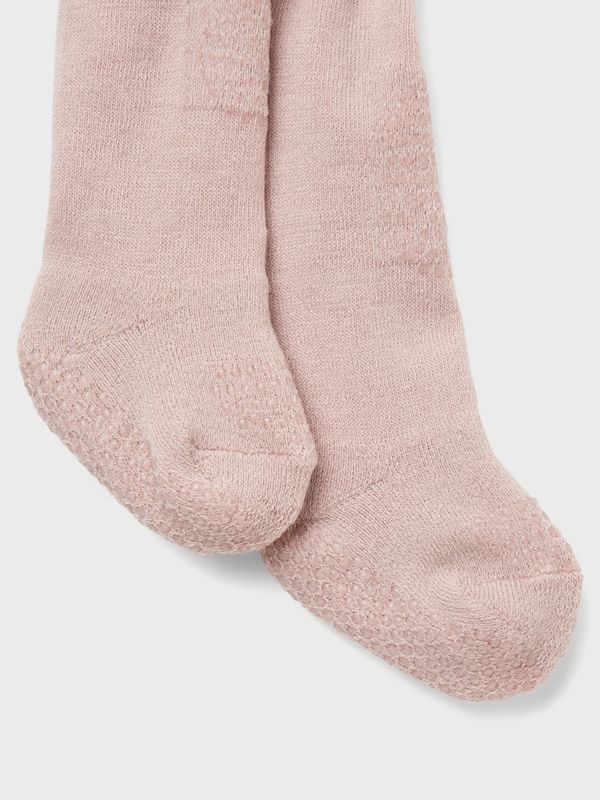 Name It Wak ull antiskli strømpebukse shadow