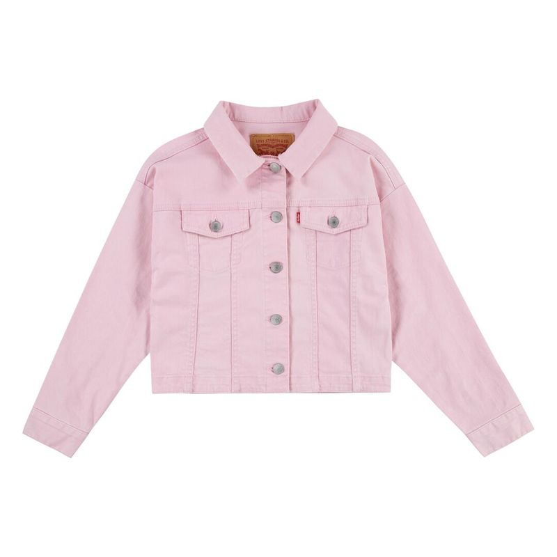 Levi`s Denim jakke chalk pink