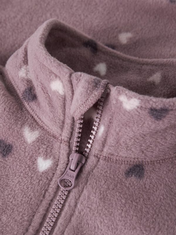 Name It Spektra fleece-sett toadstool heart