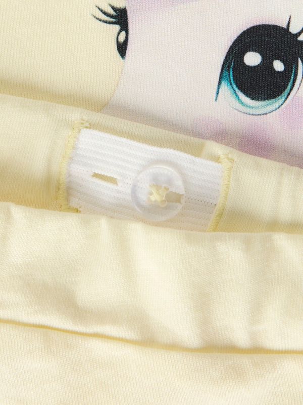 Name It Helgas shortssett unicorn pear sorbet