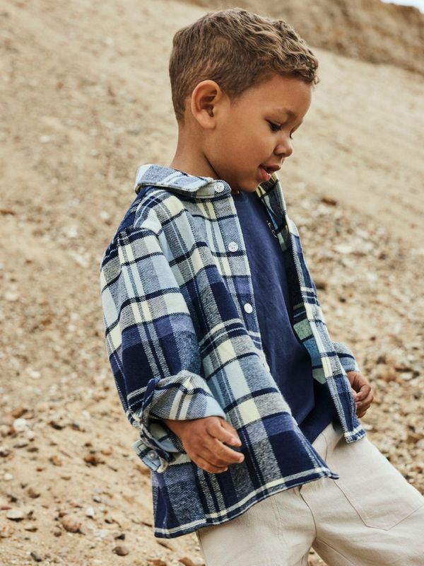 Name It Detul skjorte blue fog