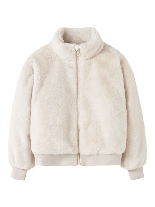 Hovedbilde Name It Mila fuskepels bomber jakke moonbeam 