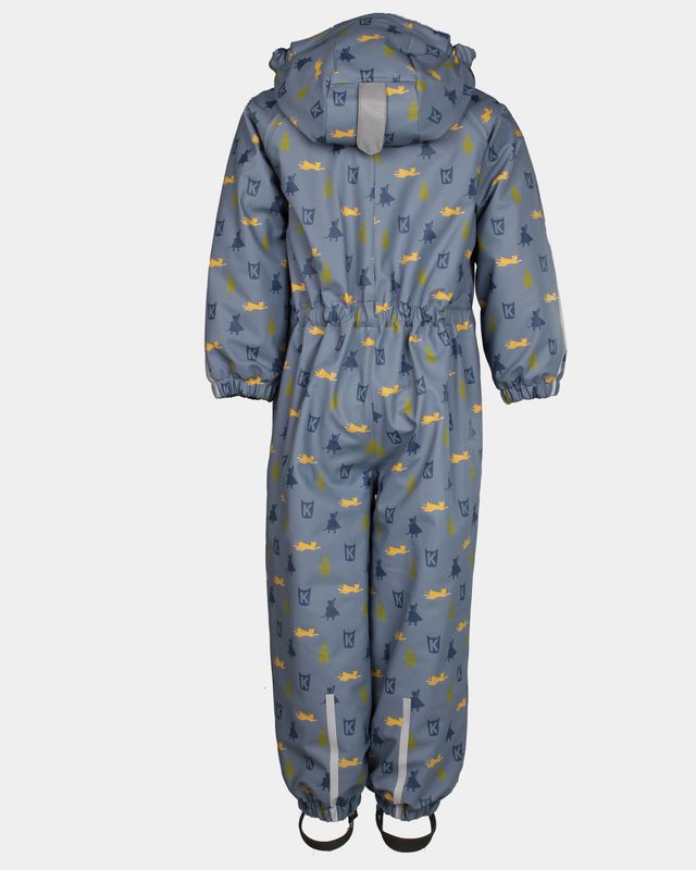 Kattnakken Heilårsregndress Hagl mjuk blå