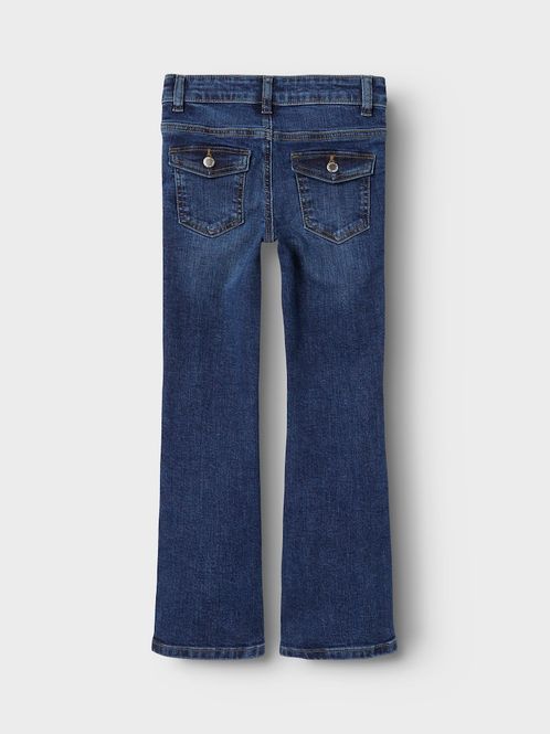 Hovedbilde Name It Polly Jeans sleng knapp dark