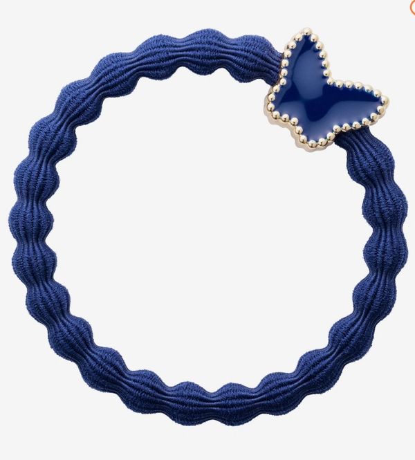 Hovedbilde BE Gold enamel butterfly navy