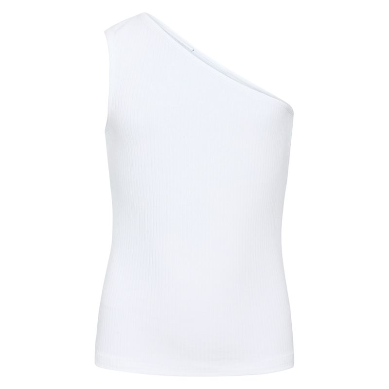 Grunt Gundhil oneshoulder singlet white