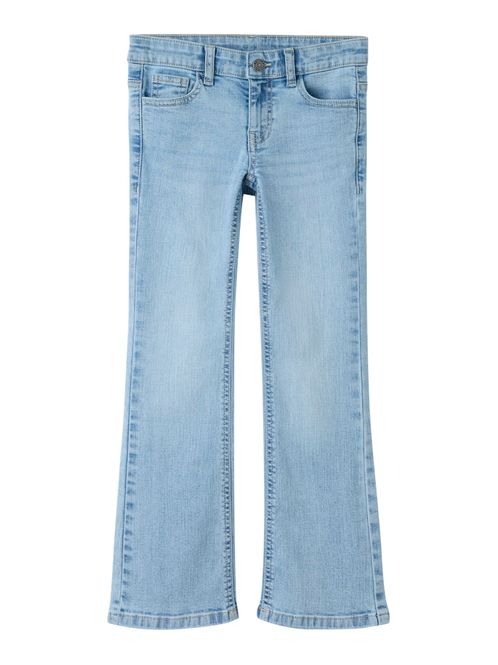Hovedbilde Name It Polly Jeans sleng broderi knapp light ...
