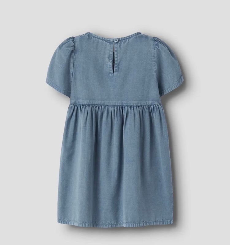 Name It Herta kjole faded denim