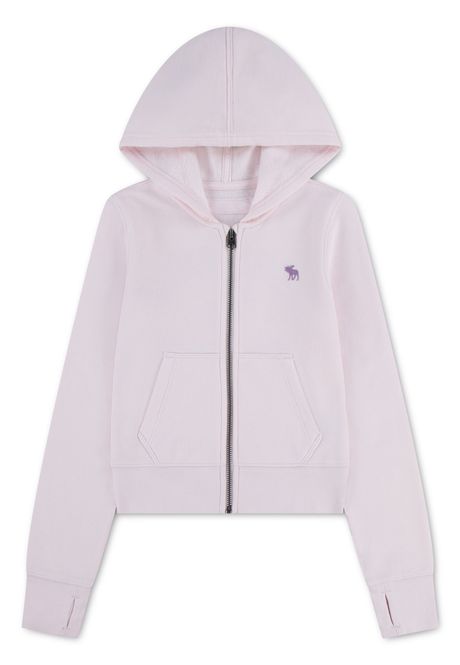 Hovedbilde Abercrombie Graphic Hettejakke pink marshmallow