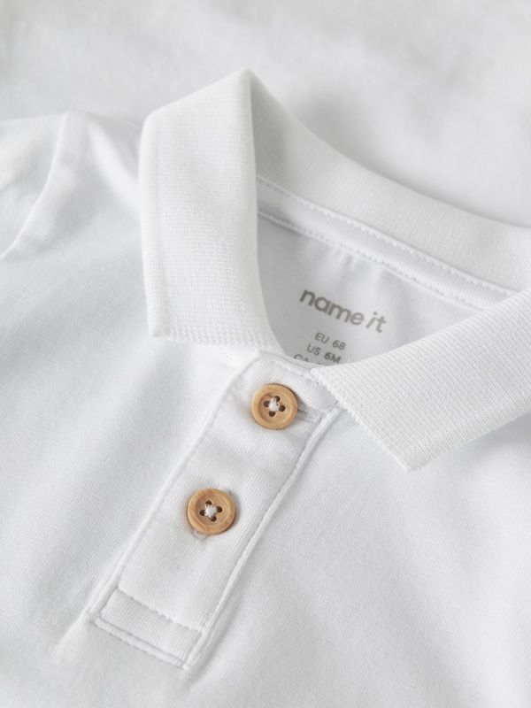 Name It Flip polo body bright white