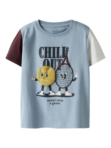Hovedbilde Name It Kyler t-shirt dusty blue