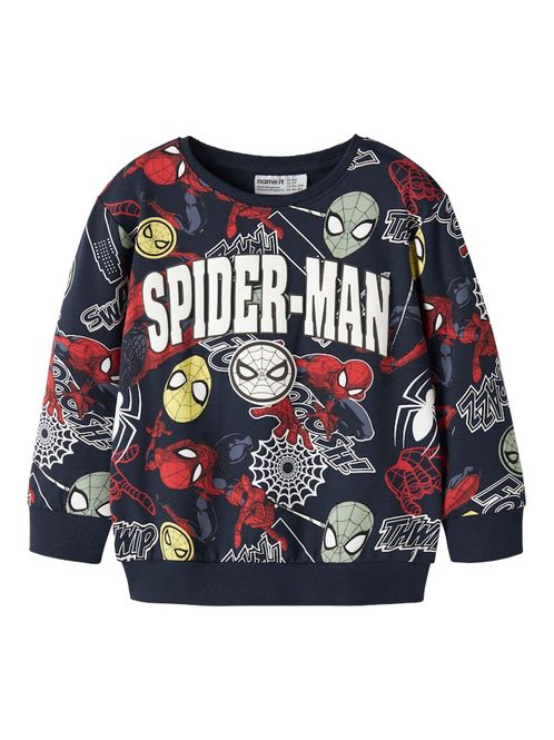 Hovedbilde Name It Spiderman Jacco genser navy blazer