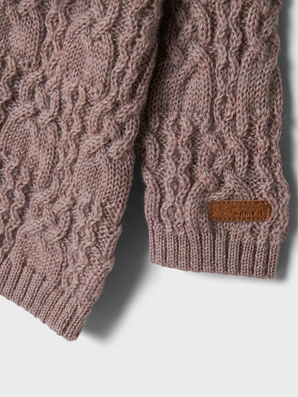 Name It Wrilla ull kardigan purple dove