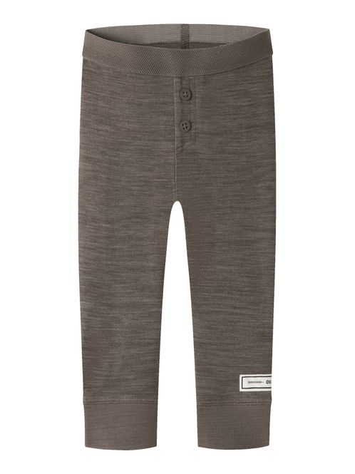 Hovedbilde Name It Wyla mini ull/bambus legging morel