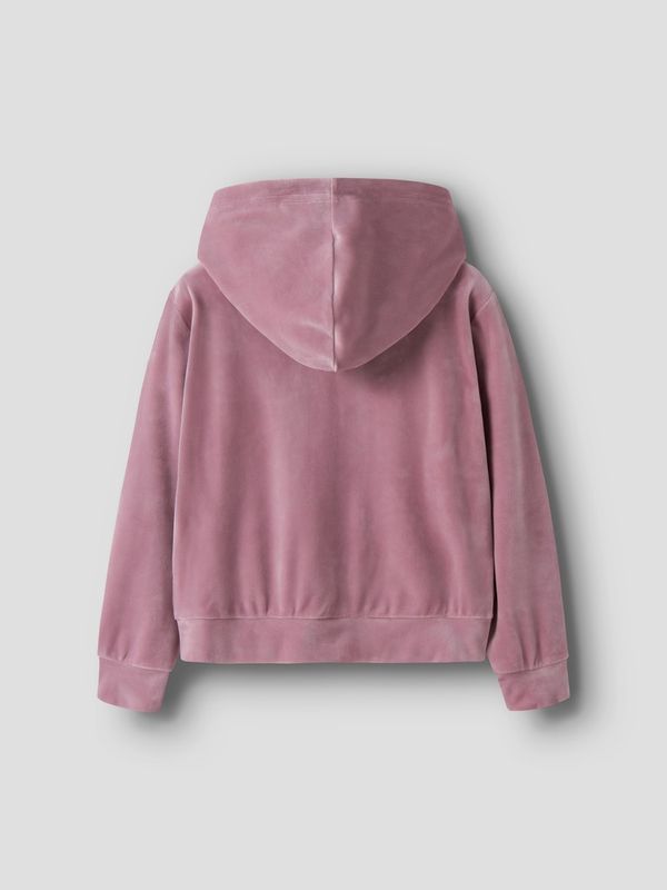 Name It Lili velour hettejakke lilas